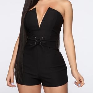 FASHION NOVA Leena Corset Romper